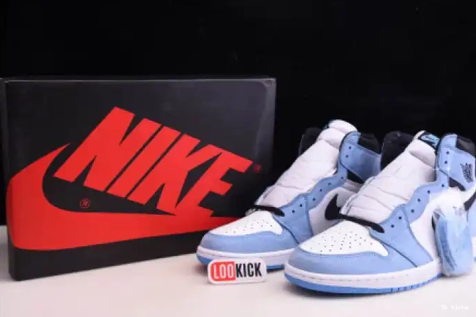 Reps TBK HIGH WHITE 555088-134 BLUE UNIVERSITY BLACK 1 AIR JORDAN RETRO 0416